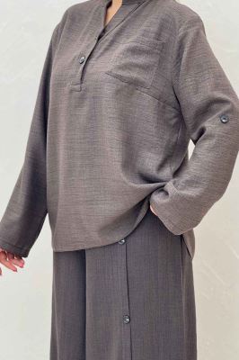 ست بلوز و شلوار شانتون کجراه آنجلا