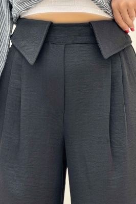 شلوار شانتون کجراه یقه نما