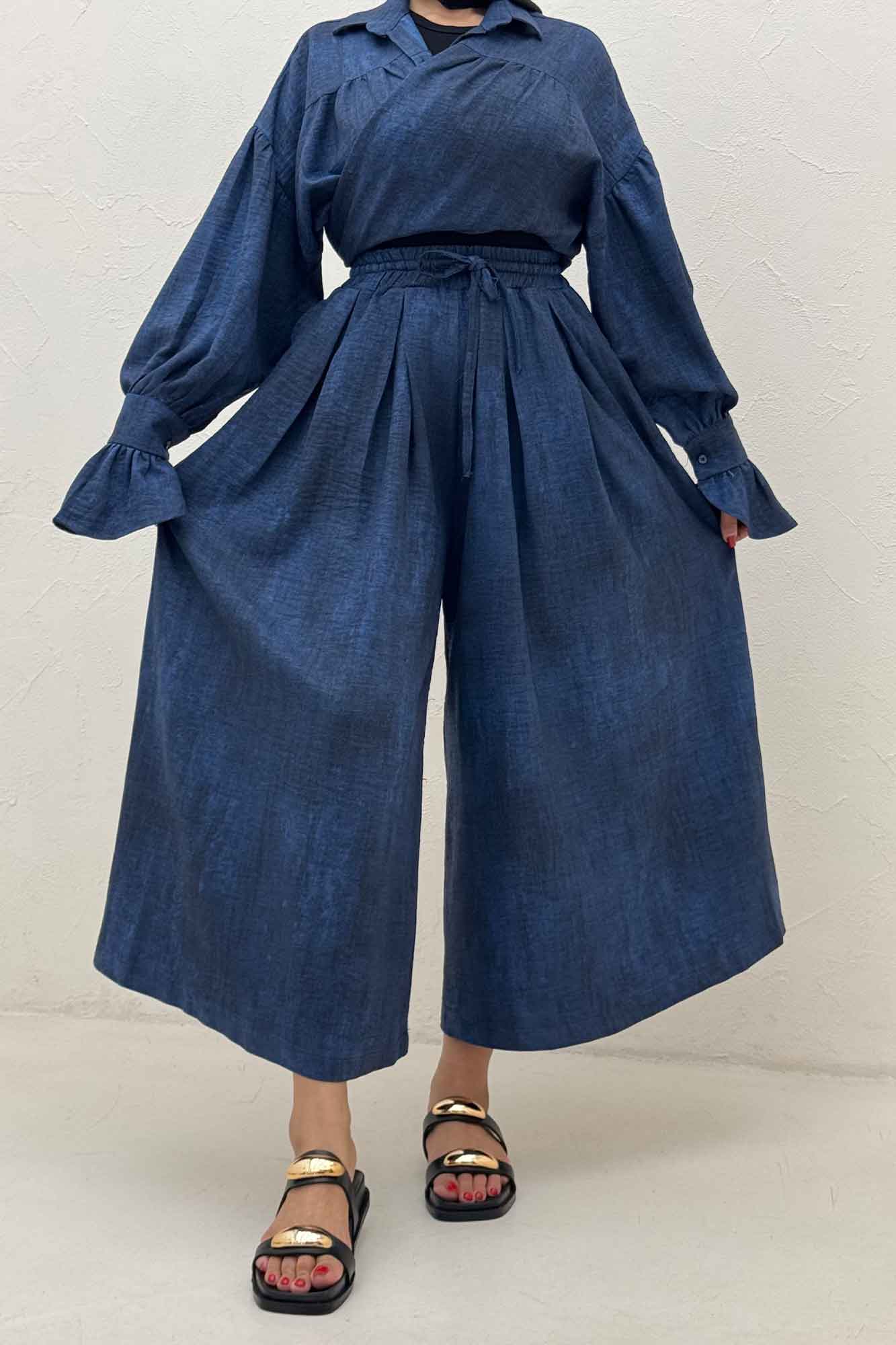 دامن شلواری دور کش سوفیا