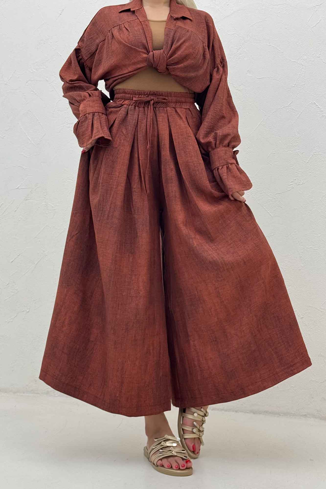 دامن شلواری دور کش سوفیا