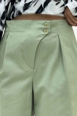 شلوار بگ کتان جناقی کارول