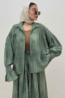 مانتو سوفیا مچ چین دار