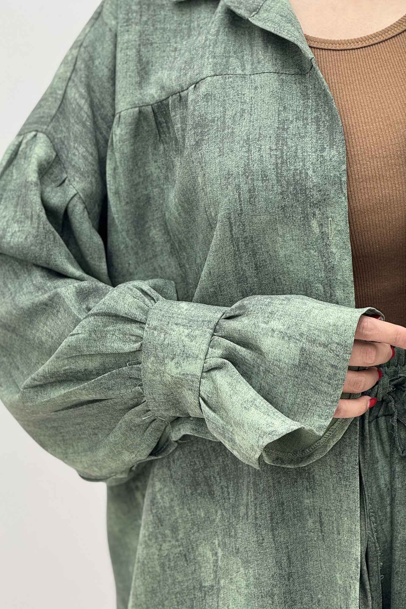 مانتو سوفیا مچ چین دار