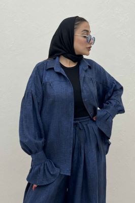 مانتو سوفیا مچ چین دار