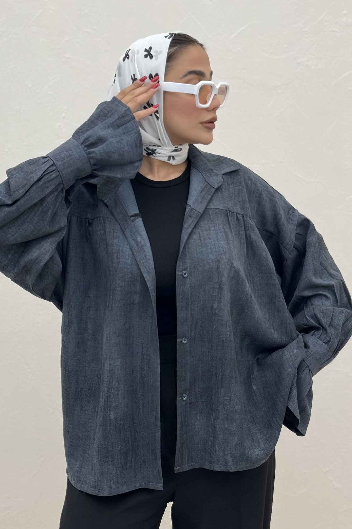 مانتو سوفیا مچ چین دار