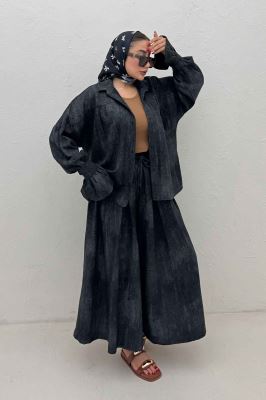 مانتو سوفیا مچ چین دار