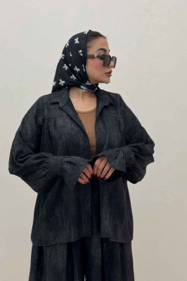 مانتو سوفیا مچ چین دار