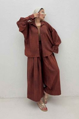 مانتو سوفیا مچ چین دار