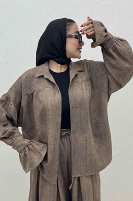 مانتو سوفیا مچ چین دار