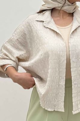 شومیز کیمونو پفکی