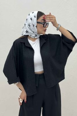 شومیز کیمونو پفکی