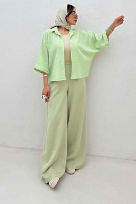 شومیز کیمونو پفکی