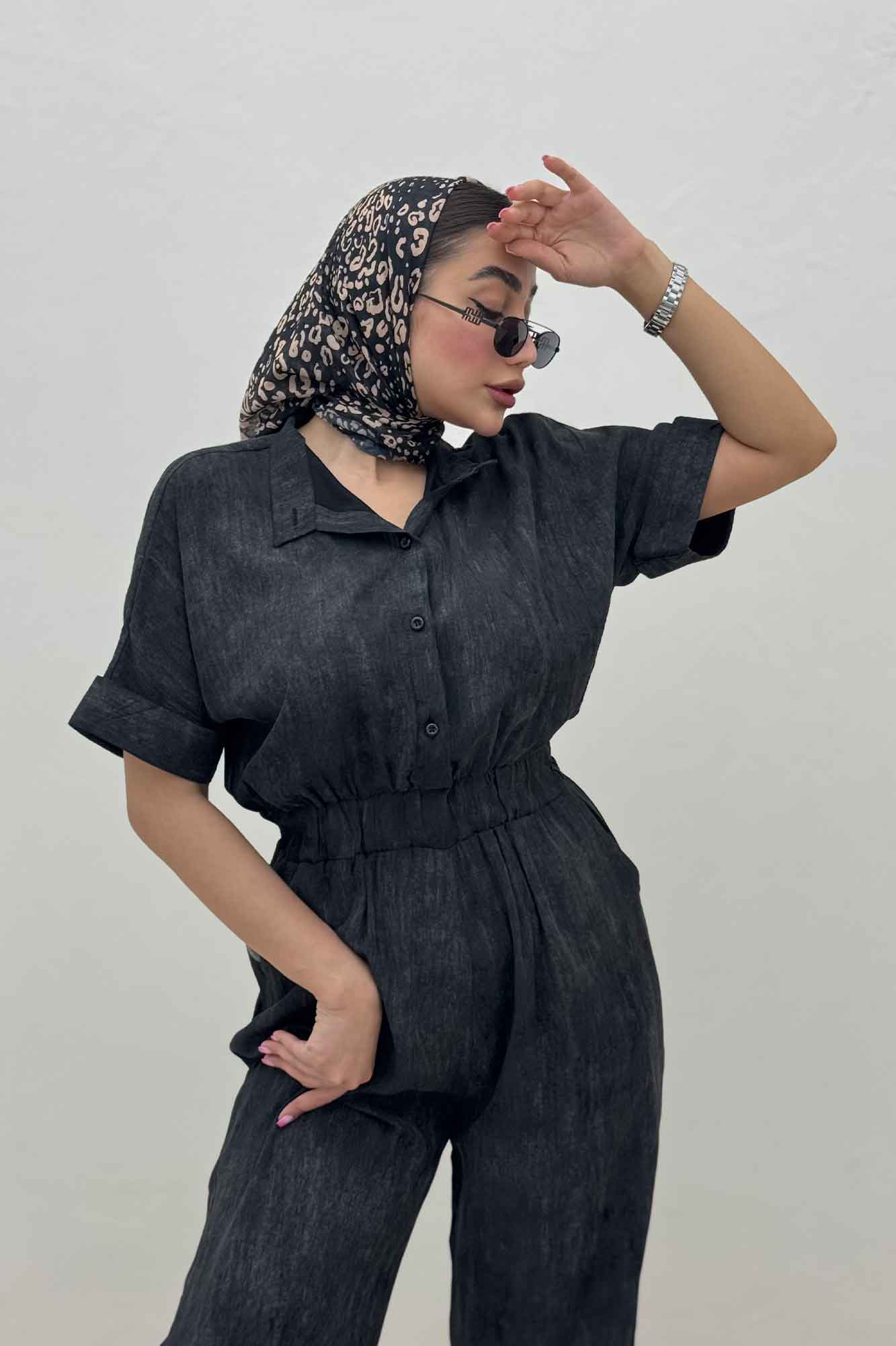 اورال کمرکش یقه سه سانت زارا پرینت