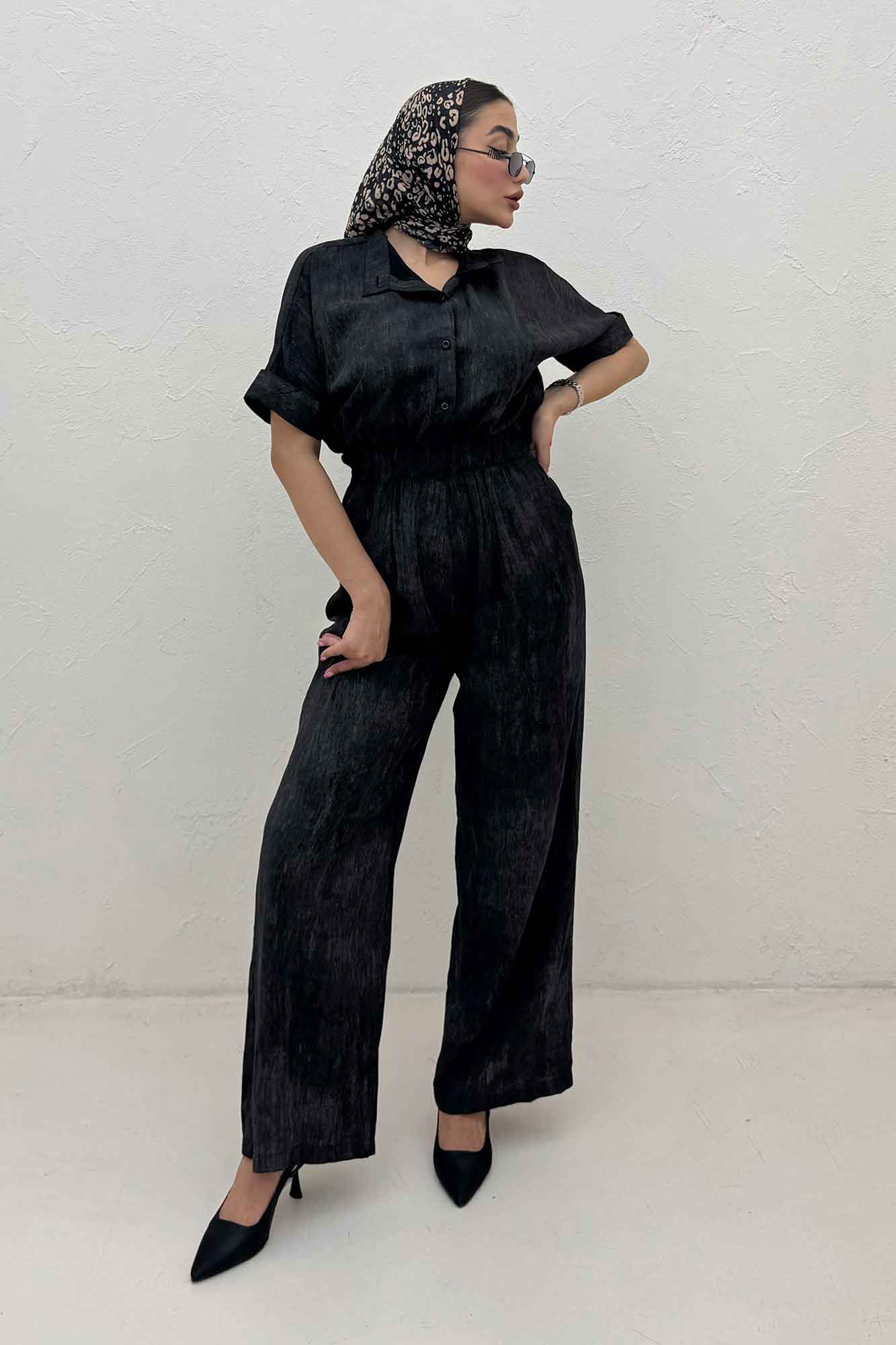 اورال کمرکش یقه سه سانت زارا پرینت