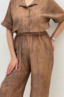 اورال کمرکش یقه سه سانت زارا پرینت