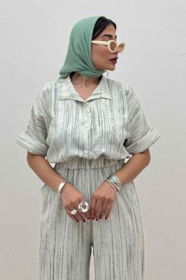 اورال کمرکش یقه سه سانت پرینتی کد 6