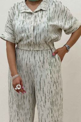 اورال کمرکش یقه سه سانت پرینتی کد 5