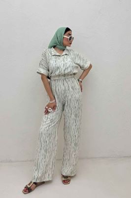 اورال کمرکش یقه سه سانت پرینتی کد 5