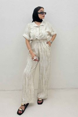 اورال کمرکش یقه سه سانت پرینتی کد 6