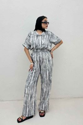 اورال کمرکش یقه سه سانت پرینتی کد 6