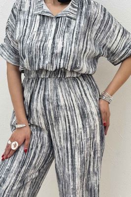 اورال کمرکش یقه سه سانت پرینتی کد 6