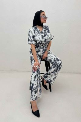 اورال کمرکش یقه سه سانت پرینتی کد 3