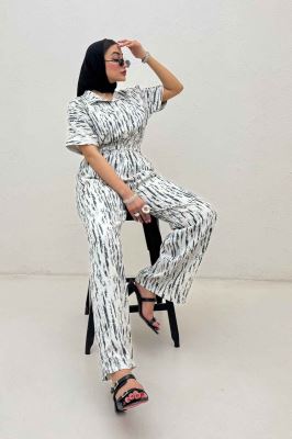 اورال کمرکش یقه سه سانت پرینتی کد 5