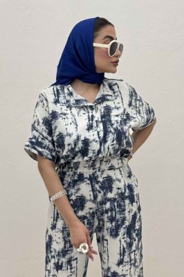 اورال کمرکش یقه سه سانت پرینتی کد 3