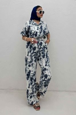 اورال کمرکش یقه سه سانت پرینتی کد 3