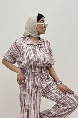 اورال کمرکش یقه سه سانت پرینتی کد 6