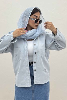 مانتو کتان پایین هلال T P (کوتاه)