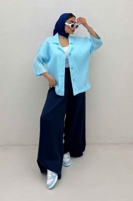 کت یقه شکاری آستین سه رب السا