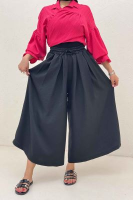 دامن شلواری دور کش شانتون کجراه