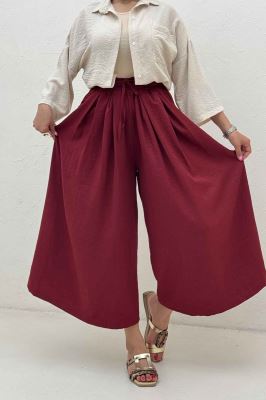 دامن شلواری دور کش شانتون کجراه