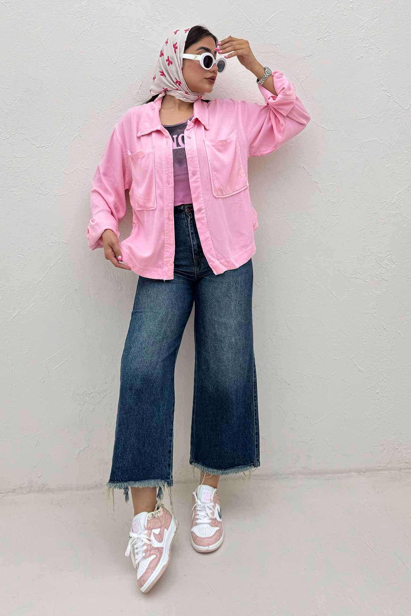 مانتو سیلک پایین هلال TR (کوتاه)