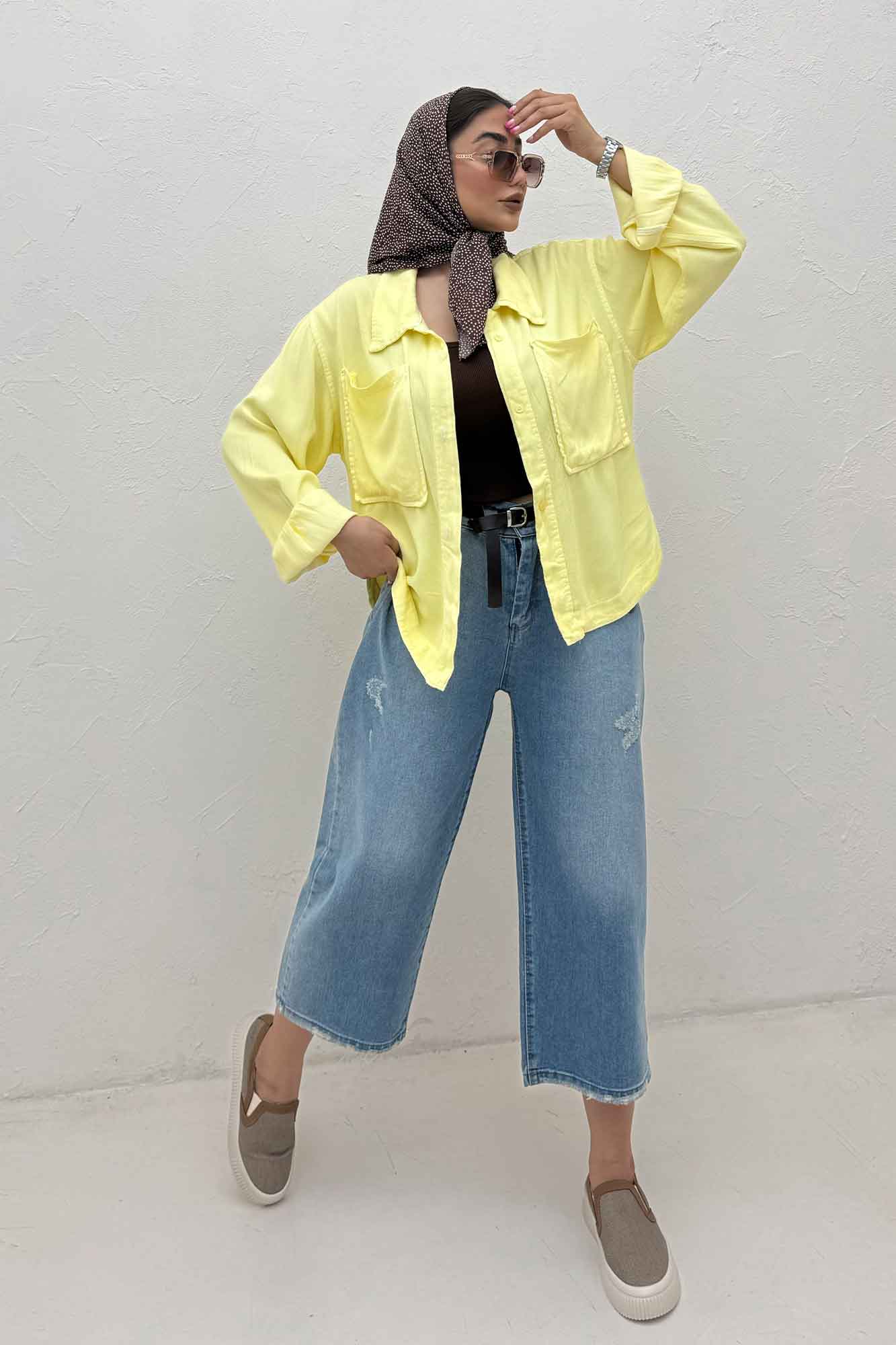 مانتو سیلک پایین هلال TR (کوتاه)