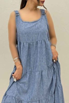 پیراهن پیش بندی شانتون زارا 