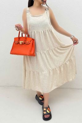 پیراهن پیش بندی شانتون زارا 