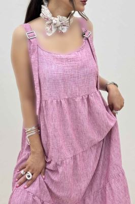 پیراهن پیش بندی شانتون زارا 