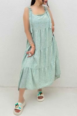 پیراهن پیش بندی شانتون زارا 