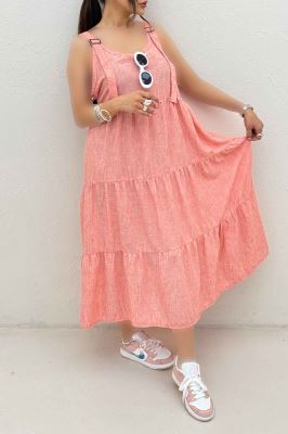 پیراهن پیش بندی شانتون زارا 