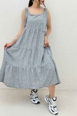 پیراهن پیش بندی شانتون زارا 