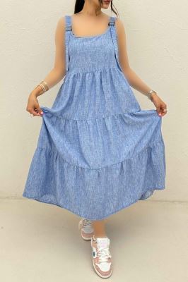 پیراهن پیش بندی شانتون زارا 