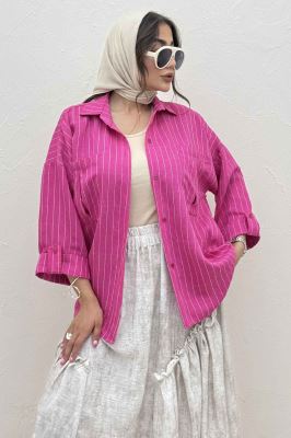 شومیز مانتویی parry آستین پاگن