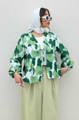 مانتو ونوس برگینه جلو پیله تک بند