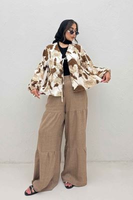 مانتو ونوس برگینه جلو پیله تک بند