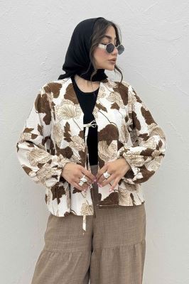 مانتو ونوس برگینه جلو پیله تک بند