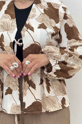 مانتو ونوس برگینه جلو پیله تک بند