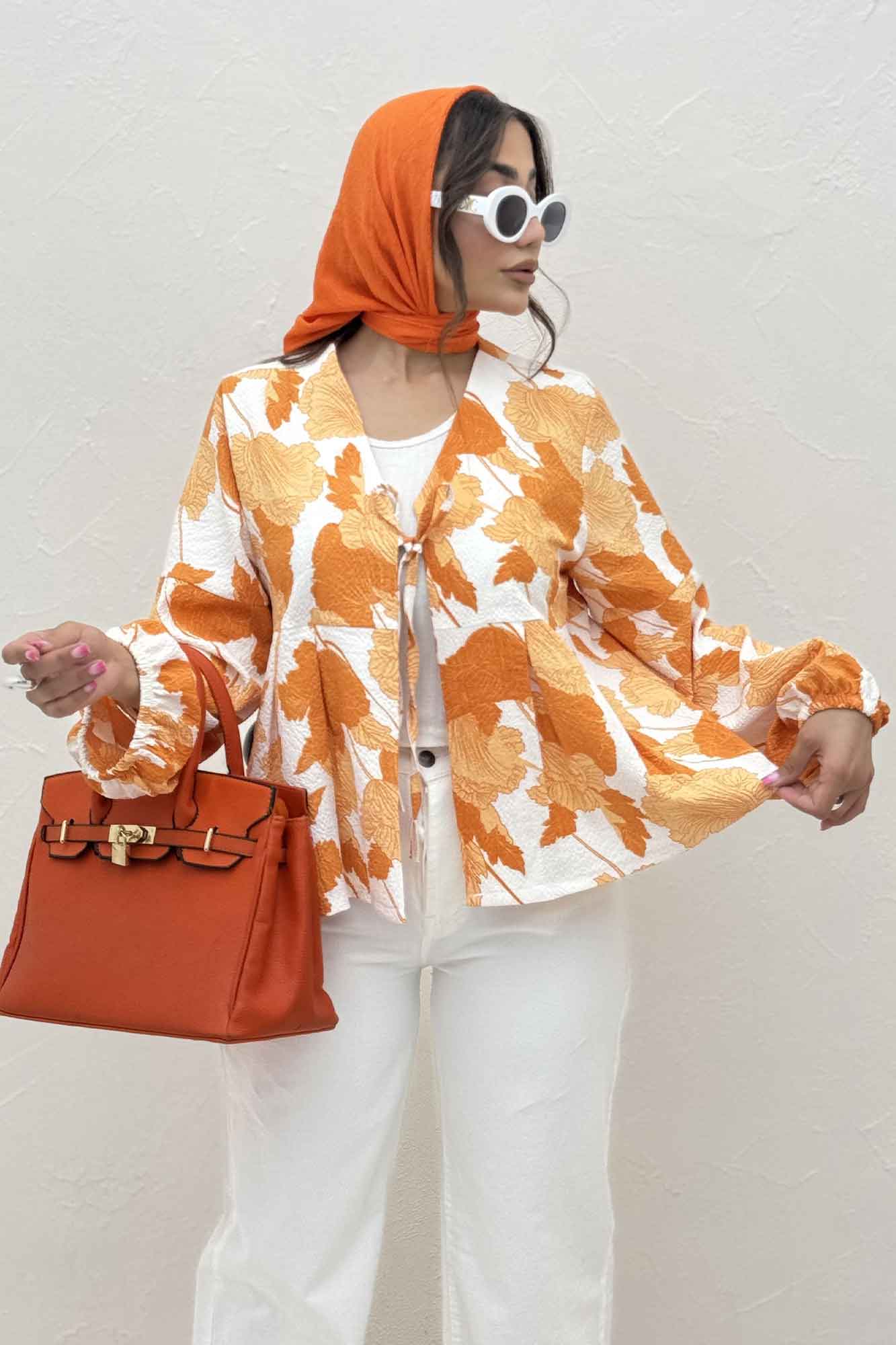 مانتو ونوس برگینه جلو پیله تک بند