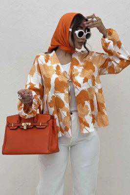 مانتو ونوس برگینه جلو پیله تک بند